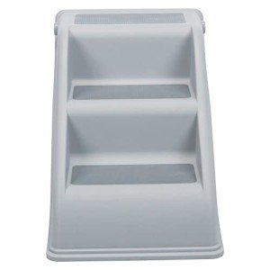 Trixie Collapsible 3-Step Pet Stairs - Gray