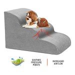 Soft Foam Dog Steps for Small Pets, 3 Tiers