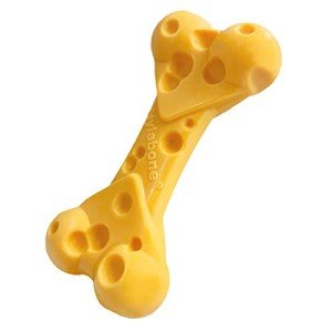 Nylabone Cheese Flavor Chew Toy for Medium Dogs
