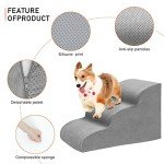 Soft Foam Dog Steps for Small Pets, 3 Tiers