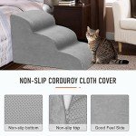 Soft Foam Dog Steps for Small Pets, 3 Tiers