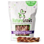 Braided Bully Sticks for Small & Medium Dogs