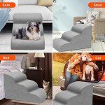 Soft Foam Dog Steps for Small Pets, 3 Tiers