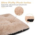 Ultra Soft Washable Calming Dog Bed, Beige