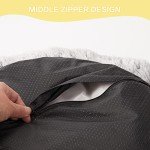 Cozy Calming Donut Bed for Large Dogs