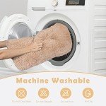 Ultra Soft Washable Calming Dog Bed, Beige