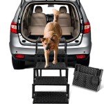 Foldable Dog Stairs for Cars and SUVs