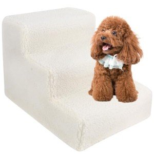 YOFIT Non-Slip 3-Step Pet Stairs for Dogs