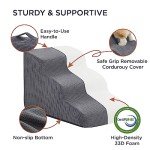 Grey Dog Stairs for Small Pets - 4 Steps