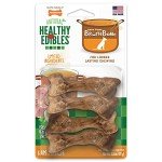 Nylabone Ham Flavor Broth Bone Dog Chews