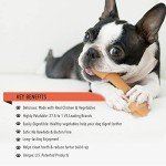 LuvChew Peanut Butter Dog Chew Bones - 18 pcs