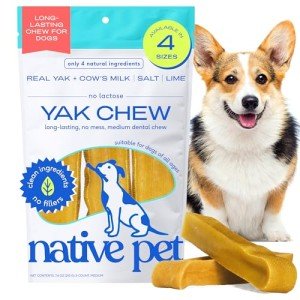 Himalayan Yak Cheese Chews for Medium Dogs - 3 Pack