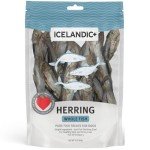 Icelandic Whole Fish Herring Dog Treats - 3oz