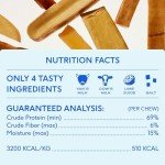 Himalayan Yak Cheese Chews for Medium Dogs - 3 Pack