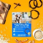 N-Bone Chicken Flavor Teething Rings for Puppies
