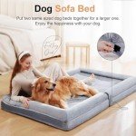 Orthopedic Large Dog Bed with Washable Cover