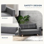 Cozy Elevated Dog Sofa for Small Pets