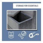 Trixie Foldable 4-Step Dog Stairs - Gray