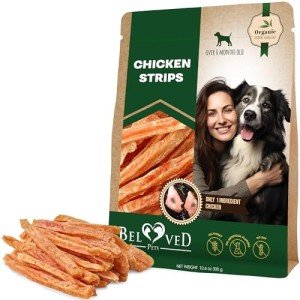 Chicken Jerky Dog Treats for Training & Chewing