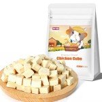 BNYEE Freeze Dried Chicken Treats for Dogs & Cats