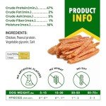 Chicken Jerky Dog Treats for Training & Chewing