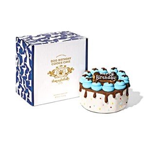 Happy Birthday Peanut Butter Cookie Cake for Dogs