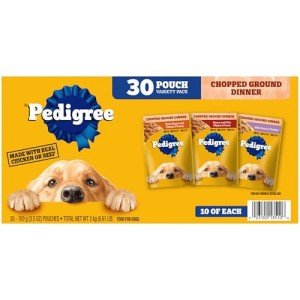 PEDIGREE Soft Wet Dog Food Variety Pack 30 Count