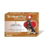 TRI-HEART PLUS Chewable Dog Tablets, 6-Month Supply