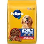 Pedigree Grilled Steak & Veggie Dog Food, 18 lb