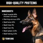 Team Dog Raw Frozen Beef & Herring Dog Food