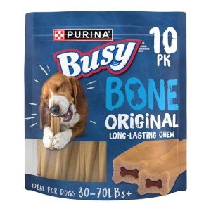 Purina Busy Bone Peanut Butter Dog Chews - 10ct