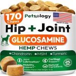 Hemp Hip & Joint Chews for Dogs - 170 Count