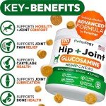 Hemp Hip & Joint Chews for Dogs - 170 Count