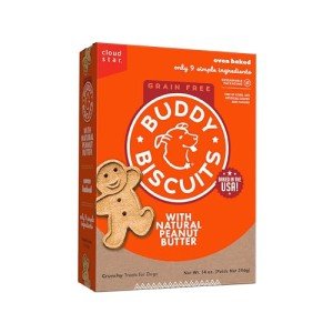 Buddy Biscuits Grain-Free Peanut Butter Dog Treats