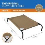 Coolaroo Elevated Dog Bed for Indoor/Outdoor Use