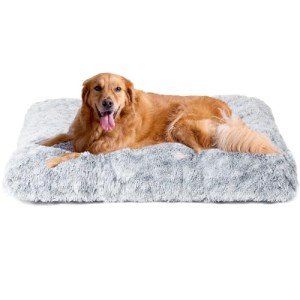 EHEYCIGA Extra Large Plush Dog Crate Bed