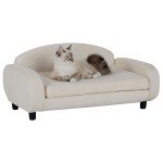 Paws & Purrs Stylish Pet Sofa with Removable Cover