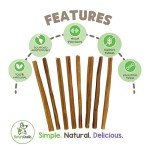 Nature Gnaws Extra Thin Bully Sticks for Puppies