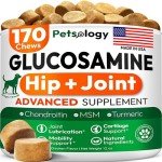 Petsology Joint Health Chews for Dogs - 170 Count
