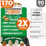 Petsology Joint Health Chews for Dogs - 170 Count