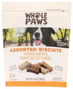 Whole Paws Assorted Flavor Dog Treats 14oz