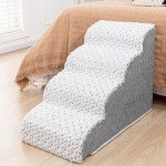 Curved Dog Stairs for High Beds and Sofas