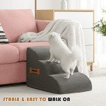 Extra Wide Dog Stairs Ramp for Beds & Couches