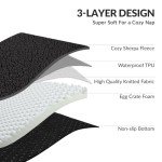 Orthopedic Waterproof Dog Bed for Large Dogs