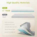 Extra Large Orthopedic Dog Bed with Cooling Gel