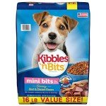 Kibbles 'N Bits Mini Bits Dog Food, 16lb