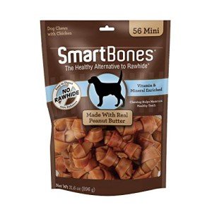 SmartBones Mini Peanut Butter Chews for Puppies