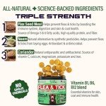 Natural Flea and Tick Chews for Dogs - 120 Treats