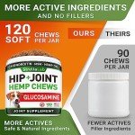 Hemp Mobility Chews for Active Puppies - 120 Ct