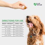 Natural Flea and Tick Chews for Dogs - 120 Treats